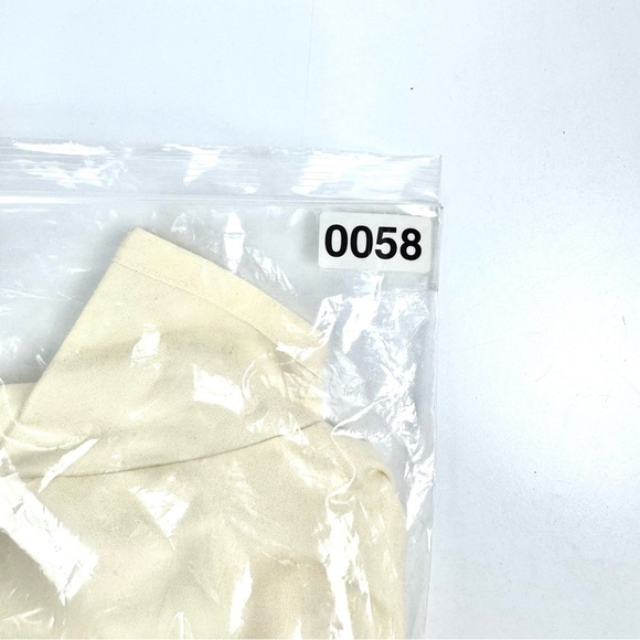 VINTAGE 1970s Baby Sz 6 Months Ivory Cottage Button Classic Bobby Suit One Piece - Picture 10 of 10